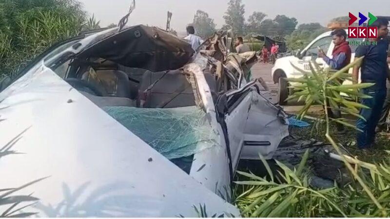 Tragic road accident in Lucknow: