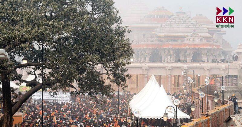 ​Kalash Installed Atop Ram Temple's Shikhar in Ayodhya: A Significant Milestone in Construction