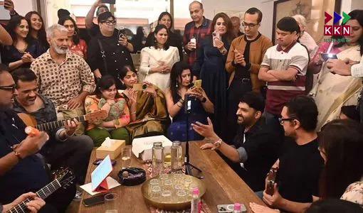 Aamir Khan's house and the gathering of stars